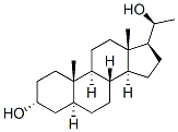 5-Alpha-孕烷-3-alpha, 20-beta-二醇结构式_566-57-4结构式