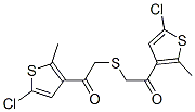 1-(5-Chloro-2-methyl-thiophen-3-yl)-2-[2-(5-chloro-2-methyl-thiophen-3-yl)-2-oxo-ethylsulfanyl ]-ethanone Structure,566143-74-6Structure