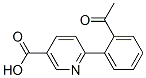 6-(2-Acetyl-phenyl)-nicotinic acid Structure,566198-29-6Structure