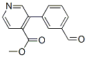 3-(4-Methoxycarbonylpyridin-3-yl)benzaldehyde Structure,566198-34-3Structure