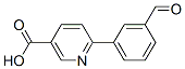 6-(3-Formylphenyl)-nicotinic acid Structure,566198-35-4Structure