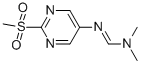 N,n-dimethyl-n’-(2-(methylsulfonyl)pyrimidin-5-yl)formimidamide Structure,56622-05-0Structure