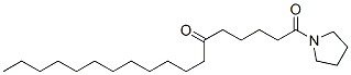 1-(1,6-二氧代十八基)-吡咯烷结构式_56630-89-8结构式