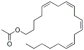 乙酸花生酰基酯结构式_56663-39-9结构式