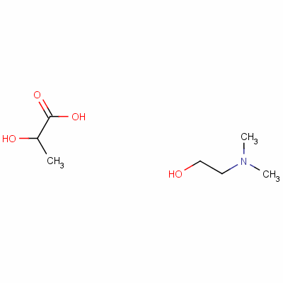 (2-羟基乙基)二甲基铵乳酸盐结构式_56669-87-5结构式