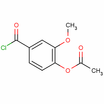 4-乙酰氧基-3-甲氧基苯甲酰氯结构式_56681-66-4结构式