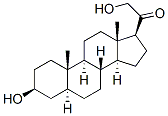 3-Beta,5-alpha-tetrahydrodeosoxycorticosterone Structure,567-01-1Structure