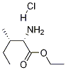L-异亮氨酸乙酯盐酸盐结构式_567-56-6结构式