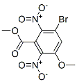 3-Bromo-5-methoxy-2,6-dinitro-benzoic acid methyl ester Structure,56709-74-1Structure