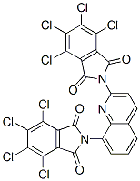 2,2’-(2,8-Quinolinediyl)bis[4,5,6,7-tetrachloro-1h-isoindole-1,3(2h)-dione] Structure,56731-19-2Structure