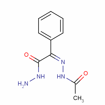 ALPHA-(乙酰亚肼基)苯乙酰肼结构式_56735-29-6结构式