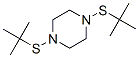 1,4-双[(1,1-二甲基乙基)硫代]-哌嗪结构式_56771-87-0结构式