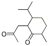 6-Methyl-3-(1-methylethyl)-2-(2-oxopropyl)cyclohexanone Structure,56772-10-2Structure
