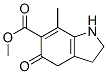 2,3,4,5-Tetrahydro-7-methyl-5-oxo-1h-indole-6-carboxylic acid methyl ester Structure,56783-99-4Structure