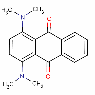 1,4-Bis(dimethylamino)anthraquinone Structure,56799-32-7Structure