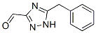 5-苯基甲基-1H-1,2,4-噻唑-3-甲醛结构式_56804-99-0结构式