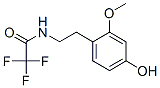 2,2,2-Trifluoro-n-[2-(4-hydroxy-2-methoxyphenyl)ethyl ]acetamide Structure,56805-14-2Structure