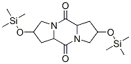 Octahydro-2,7-bis[(trimethylsilyl)oxy]-5h,10h-dipyrrolo[1,2-a:1’,2’-d]pyrazine-5,10-dione Structure,56817-96-0Structure