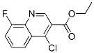 4-氯-8-氟喹啉-3-羧酸乙酯结构式_56824-90-9结构式