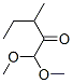 1,1-二甲氧基-3-甲基-2-戊酮结构式_56830-14-9结构式