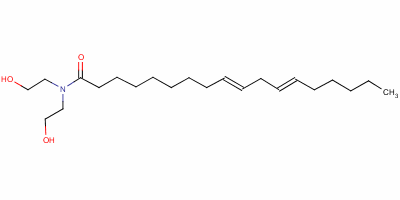 亚油酸二乙醇酰胺结构式_56863-02-6结构式