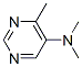 5-Pyrimidinamine,n,n,4-trimethyl-(9ci) Structure,56864-92-7Structure