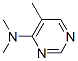 4-Pyrimidinamine,n,n,5-trimethyl-(9ci) Structure,56864-93-8Structure