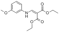 2-[(3-Methoxyphenylamino)-methylene]malonic acid diethyl ester Structure,56881-19-7Structure