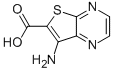 7-氨基噻吩并[2,3-b]吡嗪-6-羧酸结构式_56881-31-3结构式
