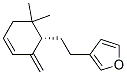 3-[2-[(S)-6,6-dimethyl-2-methylene-3-cyclohexen-1-yl ]ethyl ]furan Structure,56881-45-9Structure