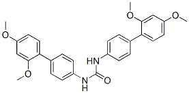 N,n’-bis[2’,4’-dimethoxy(1,1’-biphenyl)-4-yl ]urea Structure,56909-15-0Structure