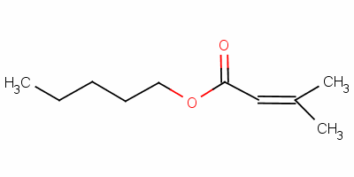 3-甲基-2-丁酸戊酯结构式_56922-72-6结构式