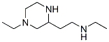 2-Piperazineethanamine,n,4-diethyl-(9ci) Structure,56925-81-6Structure