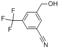 3-(Hydroxymethyl)-5-(trifluoromethyl)benzonitrile Structure,569370-38-3Structure