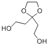 1,3-二氧戊环-2,2-二乙醇结构式_5694-95-1结构式