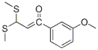 1-(3-Methoxy-phenyl)-3,3-bis-methylsulfanyl-propenone Structure,56944-71-9Structure