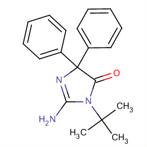 2-Amino-3-(1,1-dimethylethyl)-3,5-dihydro-5,5-diphenyl-4h-imidazol-4-one Structure,56954-65-5Structure