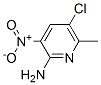 2-氨基-3-硝基-5-氯-6-甲基吡啶结构式_56960-82-8结构式