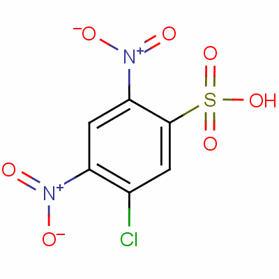 5-Chloro-2,4-dinitrobenzenesulphonic acid Structure,56961-56-9Structure