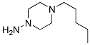 1-Piperazinamine,4-pentyl-(9ci) Structure,56964-24-0Structure