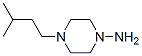1-Piperazinamine,4-(3-methylbutyl)-(9ci) Structure,56964-25-1Structure