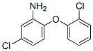 Benzenamine, 5-chloro-2-(2-chlorophenoxy)- Structure,56966-48-4Structure