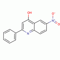 6-Nitro-2-phenyl-4-quinolinol Structure,56983-10-9Structure