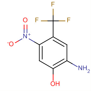 2-氨基-5-硝基-4-(三氟甲基)苯酚 (FLU-3)结构式_56987-02-1结构式
