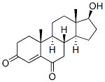 4-雄烯-17beta-醇-3,6-二酮结构式_570-94-5结构式