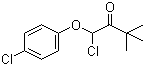 1-(4-Chlorophenoxy)-3,3-dimethyl-1-chloro-2-butanone Structure,57000-78-9Structure