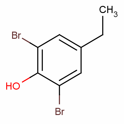 2,6-Dibromo-4-ethylphenol Structure,57018-12-9Structure