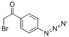 4-叠氮基溴苯乙酮结构式_57018-46-9结构式