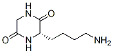 2,5-Piperazinedione,3-(4-aminobutyl)-,(s)-(9ci) Structure,57022-32-9Structure