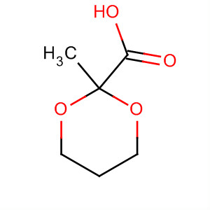 2-Methyl-1,3-dioxane-2-carboxylic acid Structure,5703-42-4Structure